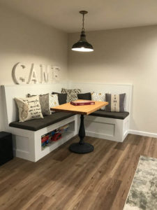 basement game nook