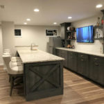 basement kitchen