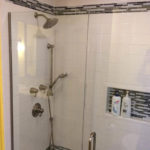 shower iwth subway tiles